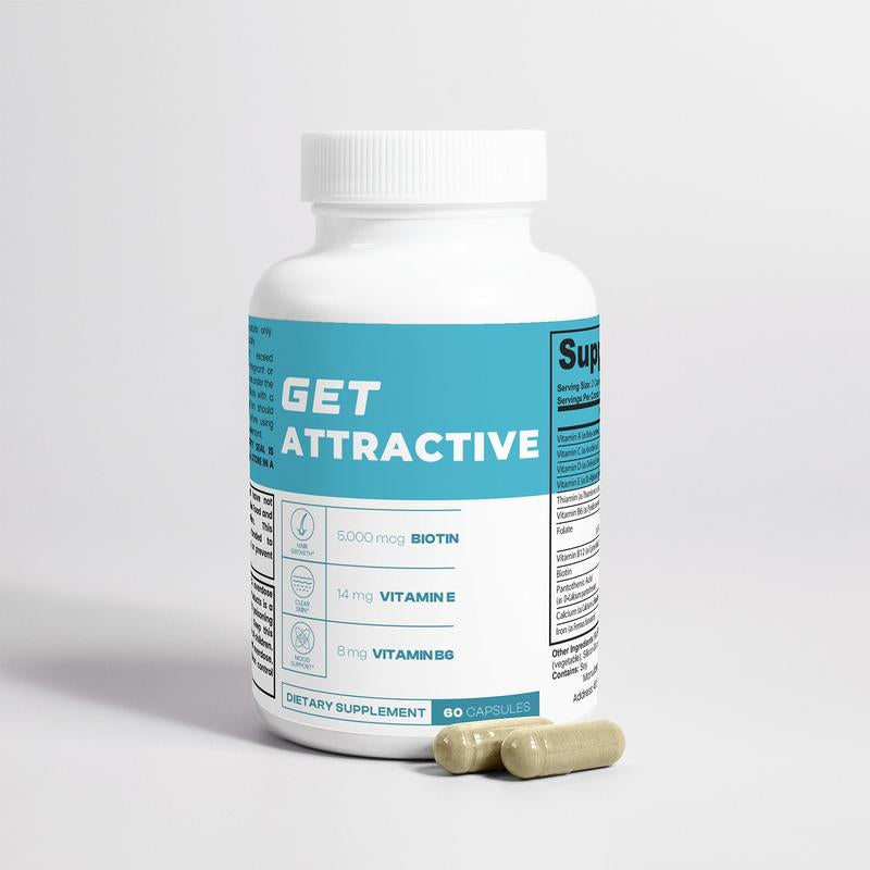 GET Attractive Vitamin - Natural Supplement for Optimum Health - Healthcare