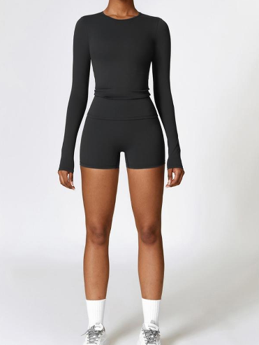 Women's Two-Piece Solid Tracksuit Set - Sporty, Sleek, and Perfect for All Seasons!